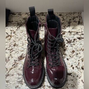 Burgundy Boots